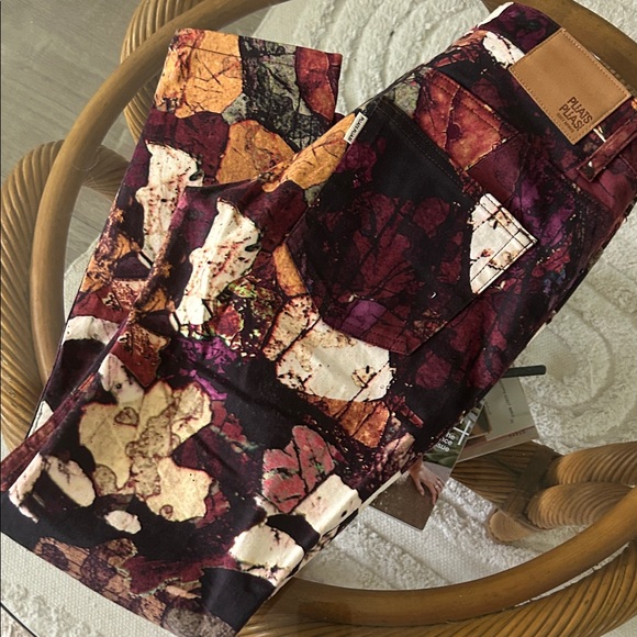 Issey Miyaki Please Please Abstract Patterned Pants - Picture 5 of 8